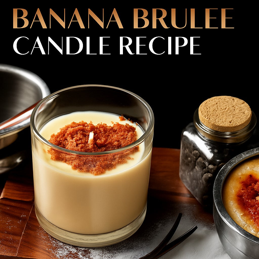 banana brulee candle recipe