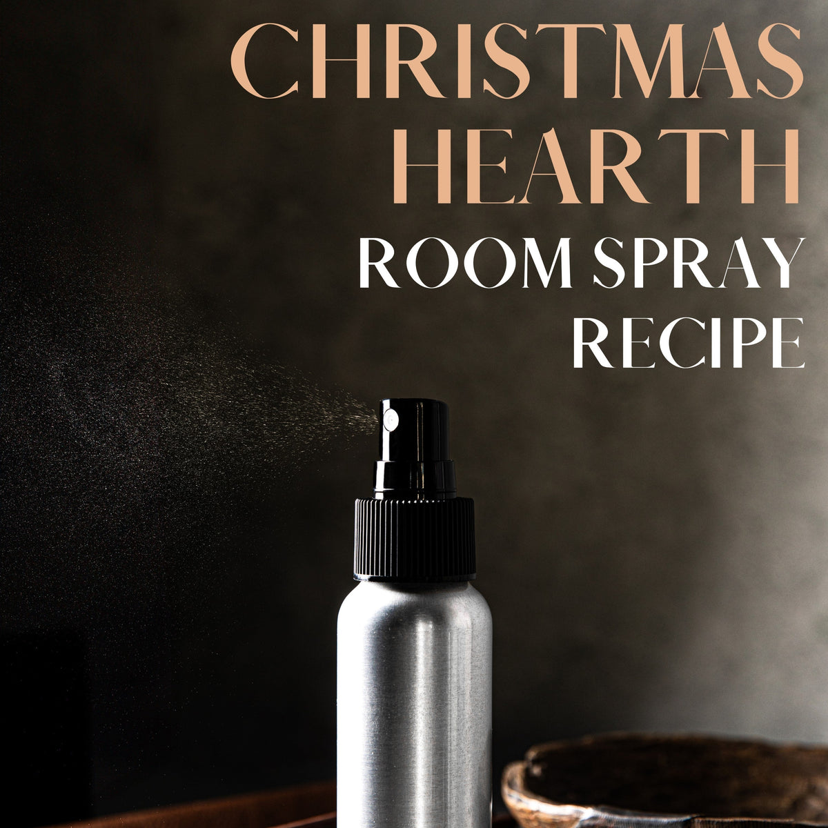 Christmas hearth room spray