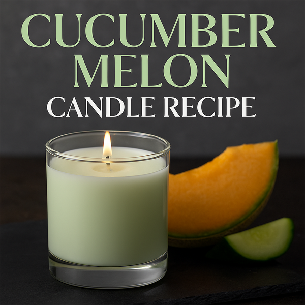 Receta de vela de pepino y melón: una mezcla perfecta de calma y frescura