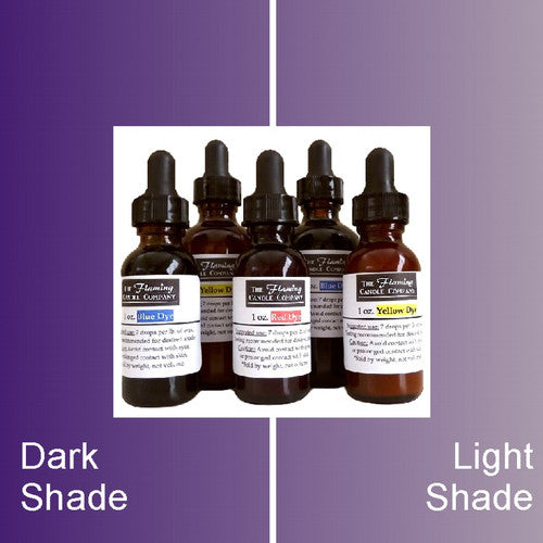 Purple Liquid Candle Dye - Zoom Media 2