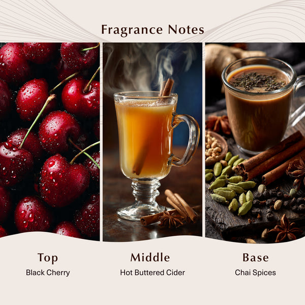 Black Cherry Chai Fragrance Oil - Zoom Media 2
