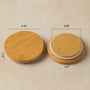 Bamboo Lid - 3-Wick Tumbler Jar - Zoom Thumbnail Media 2
