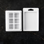 Wax Melt Clamshell Molds - White - Zoom Thumbnail Media 2