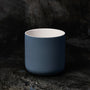 Teal Grey Ceramic Candle Jar - 12 oz - Zoom Thumbnail Media 2