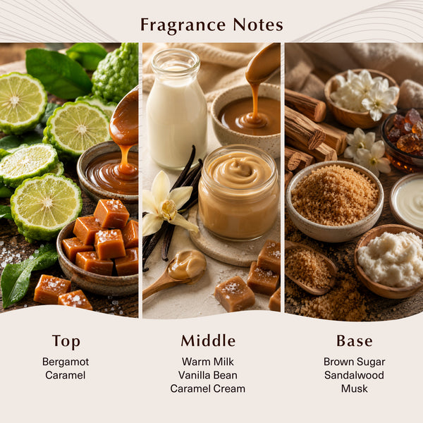 Caramel Glimmer Fragrance Oil - Zoom Media 2
