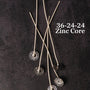 36-24-24 Zinc Core 6" Pre-Tabbed Wick - Zoom Thumbnail Media 1