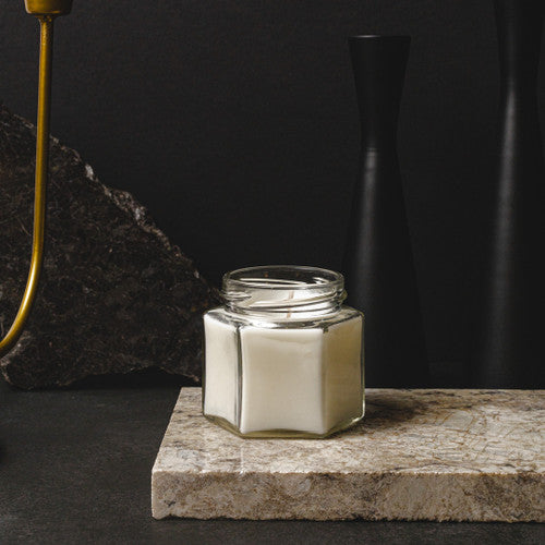 Hexagon Jars - 4 oz - Zoom Media 1