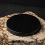 Flat Metal Candle Jar Lid - Black - Zoom Thumbnail Media 1