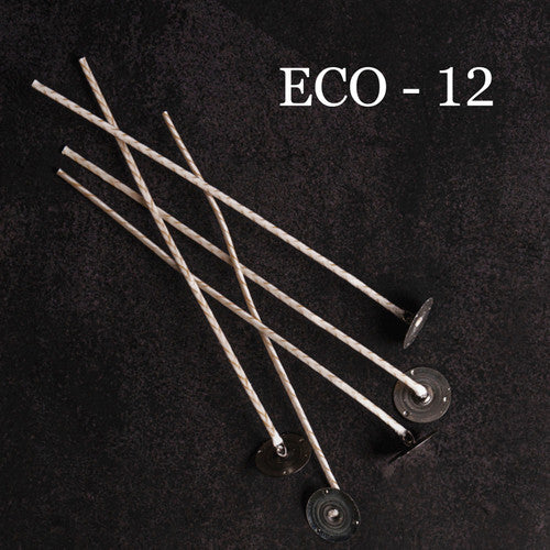ECO-12 6" Pre-Tabbed Wick - Zoom Media 1