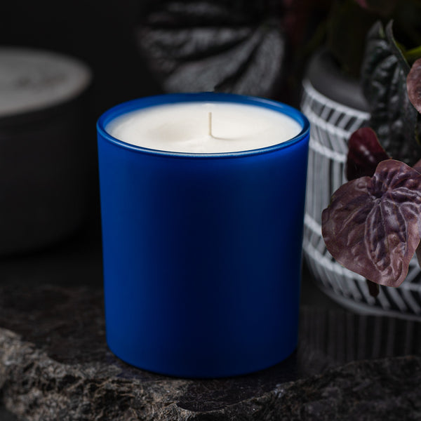 Evening Sky Blue Straight-Sided Tumbler Jar - 10 oz - Zoom Media 1