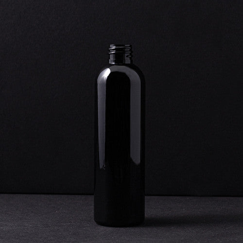 PET Bullet Bottle - Black - 4 oz. - Zoom Media 1