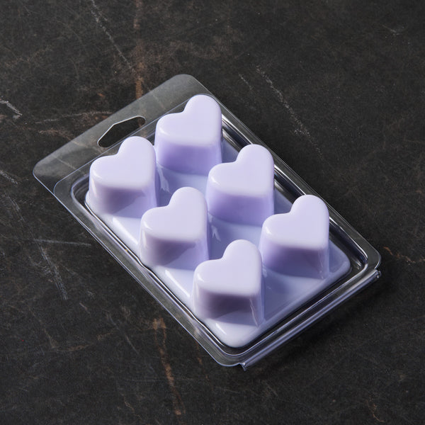 Wax Melt Clamshell Molds - Heart Shapes - Zoom Media 1