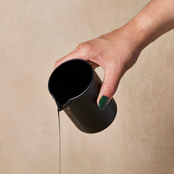 Bamboo Lid - Massage Candle Beaker - Zoom Media 3