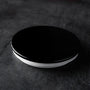 Metallic Slim Candle Jar Lid - Black - Zoom Thumbnail Media 1