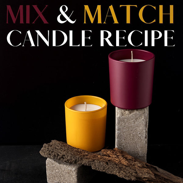 Receta de velas "Mezcla y combina"