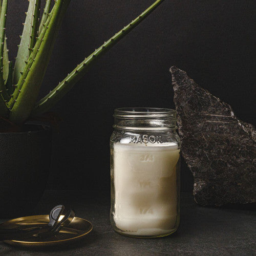 Square Mason Jar - 16 oz - Zoom Media 1