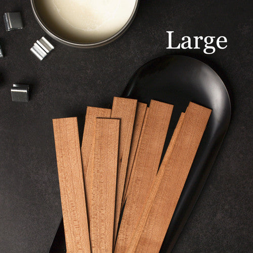 Dual Wooden Wicks - Large - Zoom Media 1