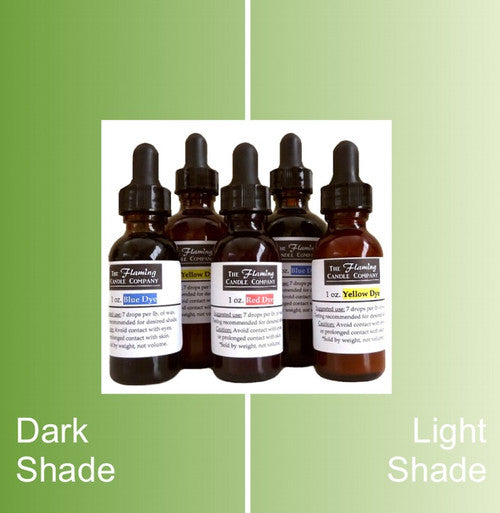 Green Leaf Liquid Candle Dye - Zoom Media 2