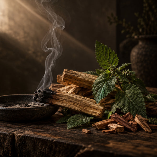 Palo Santo Patchouli Fragrance Oil - Zoom Media 1