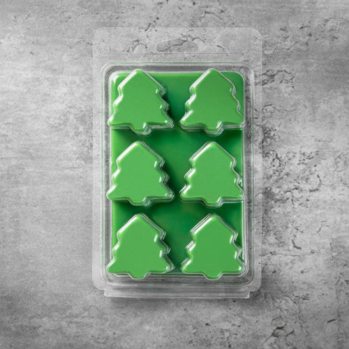 Wax Melt Clamshell Molds - Christmas Trees - Zoom Media 1