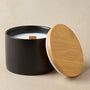 Black Ceramic Candle Jar - 16 oz - Zoom Thumbnail Media 3
