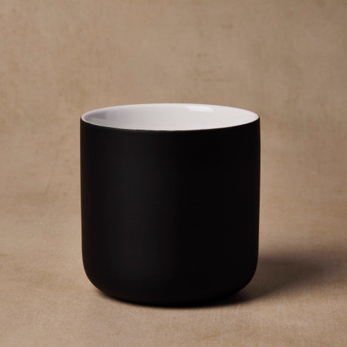 Black Ceramic Candle Jar - 12 oz - Zoom Media 4