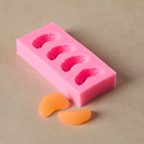 Mini Orange Slices Mold - Silicone - Zoom Media 1