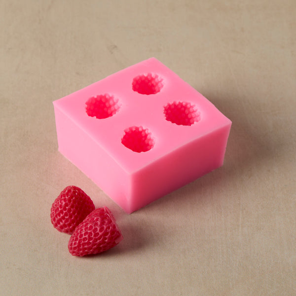 Mini Strawberry Mold - Silicone - Zoom Media 1
