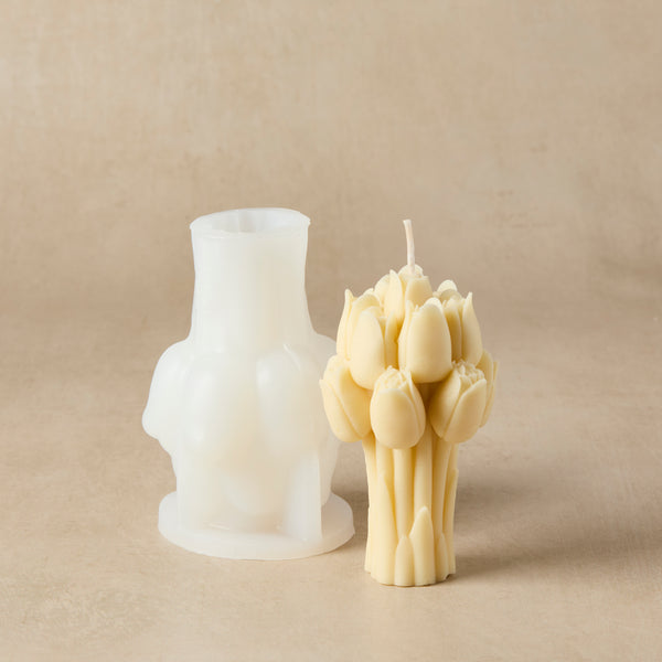 Flower Bouquet Stem Silicone Mold - Zoom Media 1
