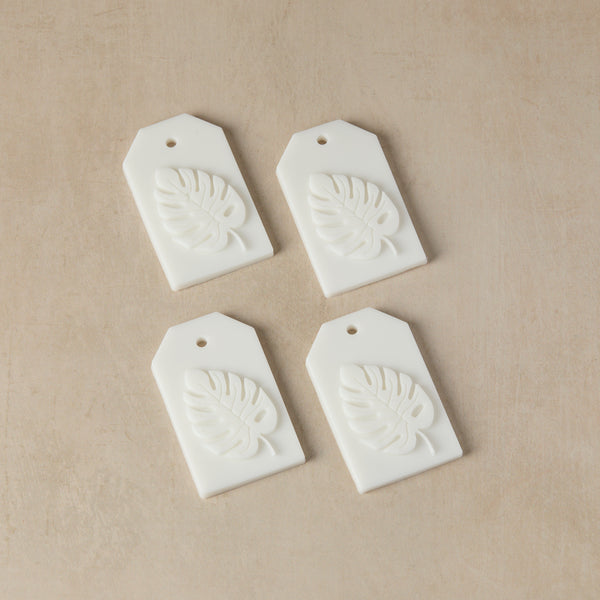 Nature Leaf Tag Silicone Mold - Zoom Media 2
