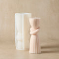 Decorative Knot Pillar Silicone Mold - Large