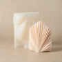 Pleated Shell Silicone Mold - Zoom Thumbnail Media 1