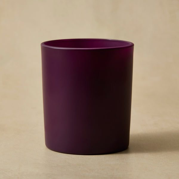 Eggplant Straight-Sided Tumbler Jar - 10 oz - Zoom Media 3
