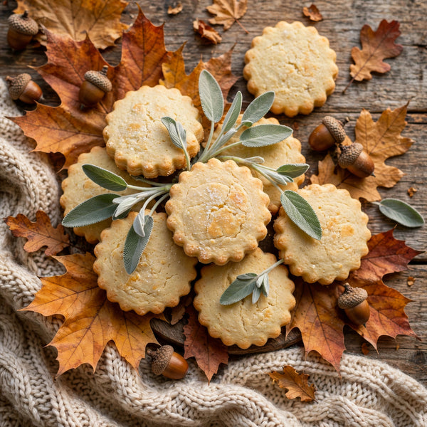 Aceite aromático de Shortbread y Salvia Plateada - Zoom Media 1