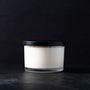 Flat Metal 3-Wick Candle Jar Lid - Black - Zoom Thumbnail Media 2