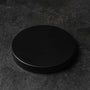 Flat Metal 3-Wick Candle Jar Lid - Black - Zoom Thumbnail Media 1