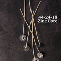 44-24-18 Zinc Core 6" Pre-Tabbed Wick