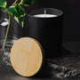 Black Matte Straight-Sided Tumbler Jar - 10 oz - Zoom Thumbnail Media 2