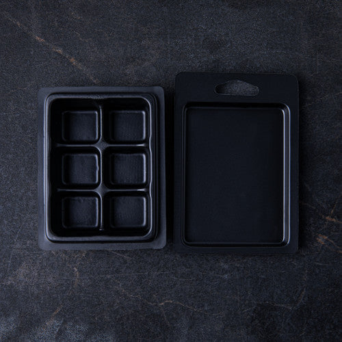 Wax Melt Clamshell Molds - Black - Zoom Media 1