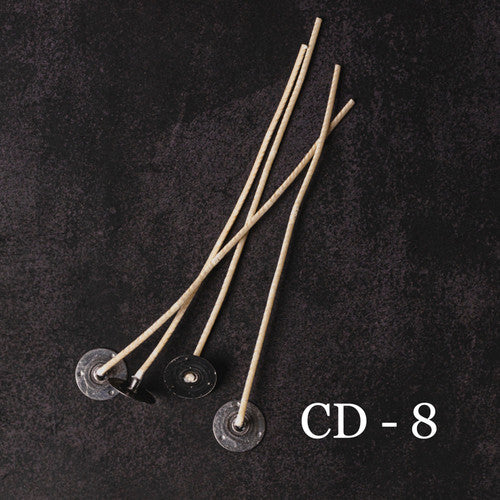 CD-8 6" Pre-Tabbed Wick - Zoom Media 1
