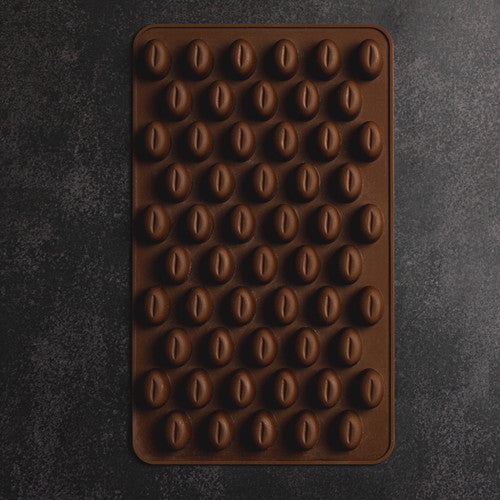 Coffee Bean Silicone Mold - Zoom Media 2