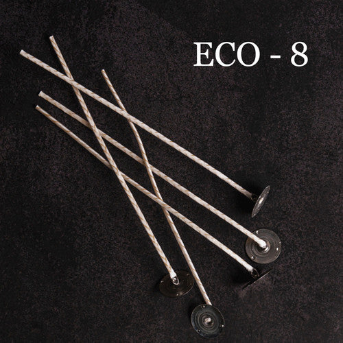ECO-8 6" Pre-Tabbed Wick - Zoom Media 1