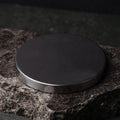 Flat Metal Candle Jar Lid - Silver