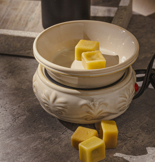 Sandstone Candle Warmer and Dish - Zoom Media 2