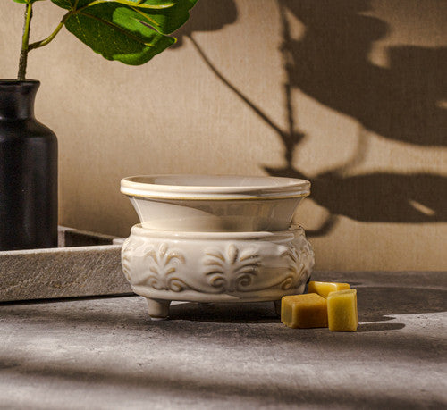 Sandstone Candle Warmer and Dish - Zoom Media 1