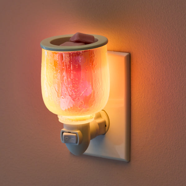 Iridescent Glow Pluggable Fragrance Warmer - Zoom Media 2