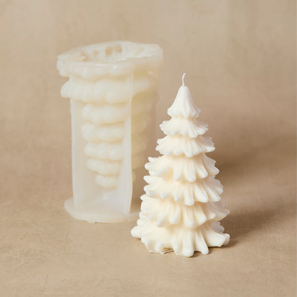 Large Pine Tree Silicone Mold - Zoom Media 2