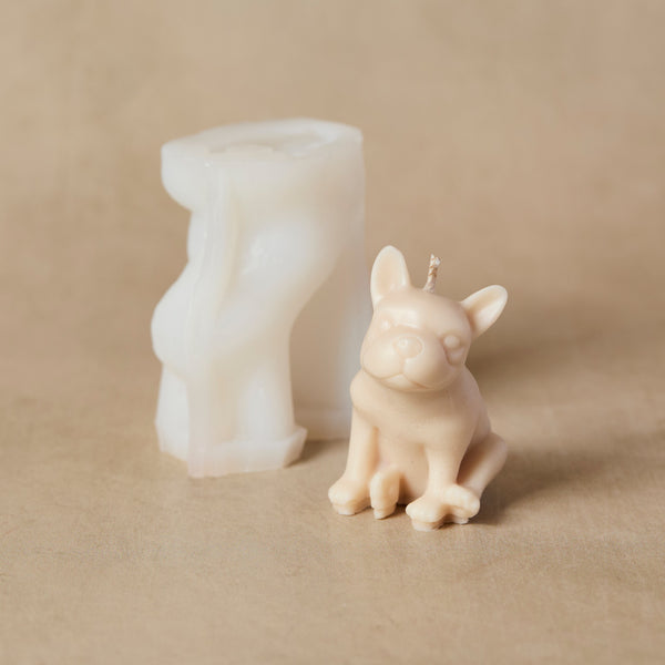 Silicone Dog Mold - French Bulldog - Zoom Media 2