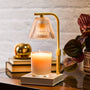 Gold Luna Candle Warmer Lamp - Zoom Thumbnail Media 1