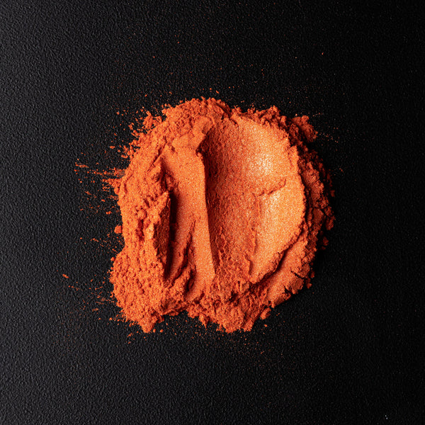 Tangerine Orange Mica Powder - Zoom Media 1